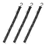 12pcs Adjustable Baseball Cap Organizer Hat Rack for Closet Wall Door